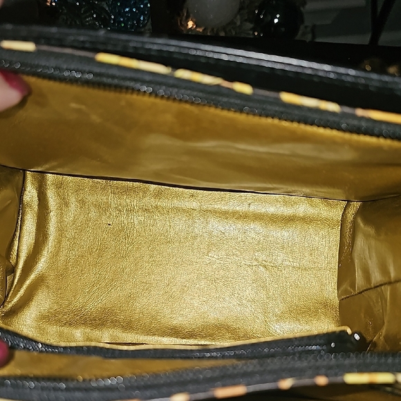 Versace Leapord Sunburst  Bag With Dustbag EXCELLENT CONDITION - Picture 4 of 9